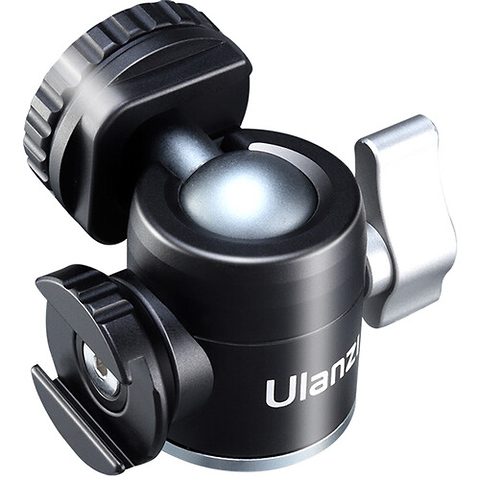 U-60 Dual Cold Shoe Ball Head Image 4