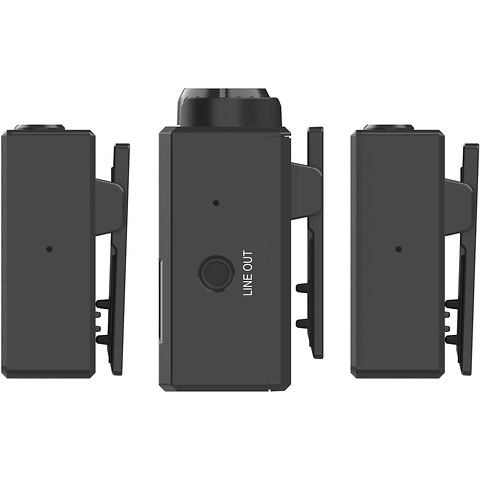 LARK 150 2-Person Compact Digital Wireless Microphone System (2.4 GHz, Black) Image 2