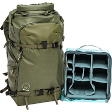 Action X50 Backpack Starter Kit with Medium DSLR Core Unit Version 2 (Army Green) Image 0