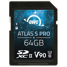 64GB Atlas S Pro UHS-II SDXC Memory Card Image 0