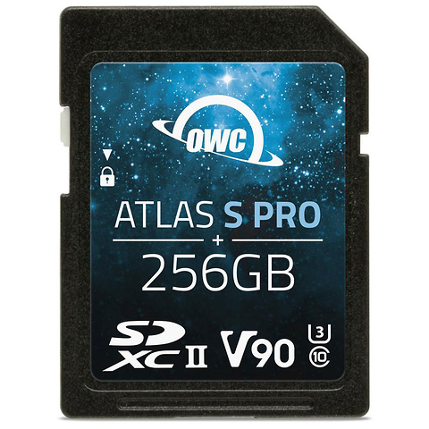 256GB Atlas S Pro UHS-II SDXC Memory Card Image 0