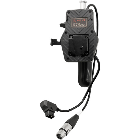 V-Mount Battery Grip with 4-Pin XLR Connector for Forza 150 Image 0