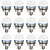 PavoBulb 10C Bi-Color RGBWW LED Bulb (12-Light Kit)