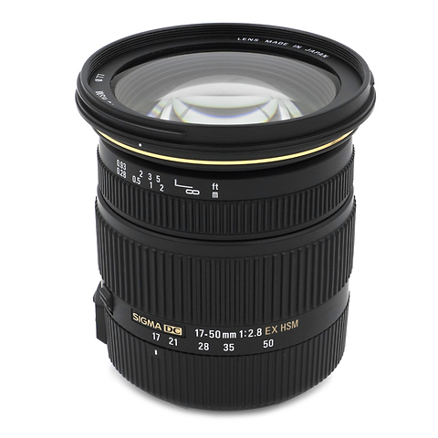EF 17-50mm f/2.8 EX DC OS HSM Lens for Canon EF Mount - Pre-Owned Image 0