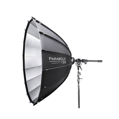 55 in. Deep Parabolic Reflector with Focus Mount Pro and Universal Monolight Adapter Image 0