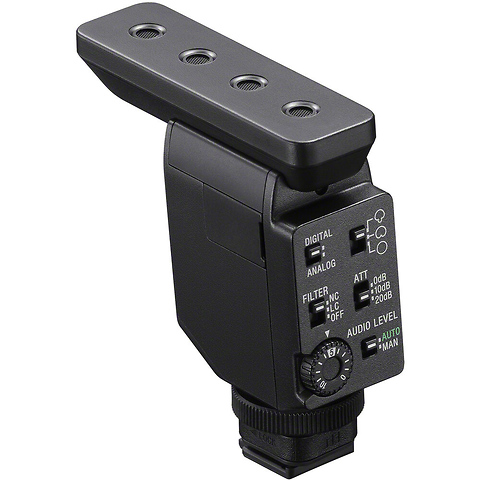 ECM-B10 Compact Camera-Mount Digital Shotgun Microphone Image 2