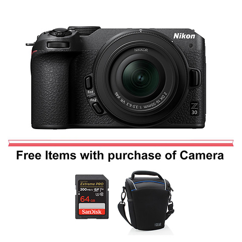 Z 30 Mirrorless Digital Camera with 16-50mm Lens Image 0