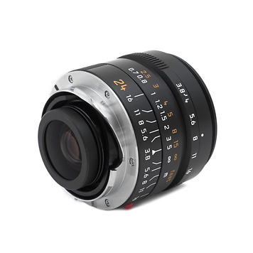 24mm f/3.8 Elmar-M Aspherical Manual Focus Lens - Black - Pre-Owned