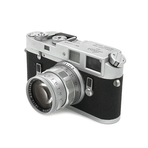 M4 Film Body with Summicron 50mm f/2.0 Lens Silver (1967) - Pre-Owned Image 1