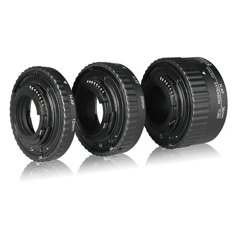 Meke Digital Macro Extension Tube Set 12mm, 20mm, 36mm For Nikon  Mount AF - Pre-Owned Image 1