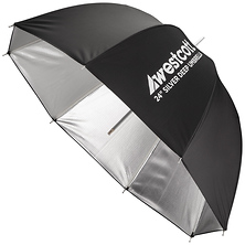 24 in. Deep Silver Bounce Umbrella Image 0