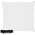 8 x 8 ft. X-Drop Pro Water-Resistant Backdrop Kit (High-Key White)