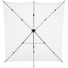 8 x 8 ft. X-Drop Pro Water-Resistant Backdrop Kit (High-Key White) Thumbnail 4