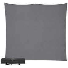 8 x 8 ft. X-Drop Fabric Backdrop Kit (Neutral Gray) Image 0