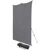 8 x 8 ft. X-Drop Fabric Backdrop Kit (Neutral Gray) Thumbnail 1