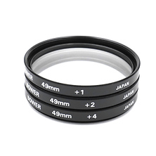 49mm Macro +1/+2/+4 Filter Set - Pre-Owned Image 0