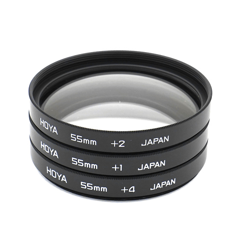 55mm Macro +1/+2/+4 Filter Set - Pre-Owned Image 0