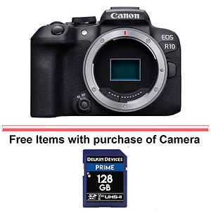 EOS R10 Mirrorless Digital Camera Body