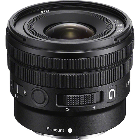 Alpha ZV-E10 Mirrorless Digital Camera Body (Black) with Sony E 10-20mm f/4 PZ G Lens Image 10