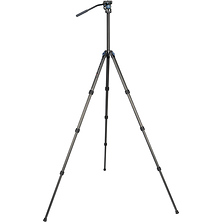 Standard Series 4-Section Carbon Fiber Tripod Kit with Ultracompact Video Head Image 0
