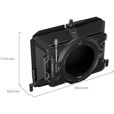 Revo-Arcane Lightweight Multifunctional Modular Matte Box Basic Bundle (114mm Back) Image 1