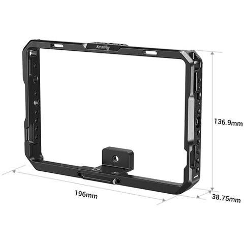 Monitor Cage with Sun Hood for SmallHD 702 Touch Image 2