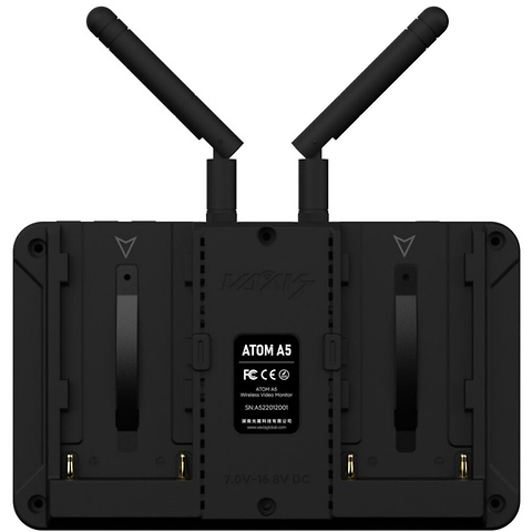 Atom A5 5.5 in. Wireless RX/TX Monitor Image 2