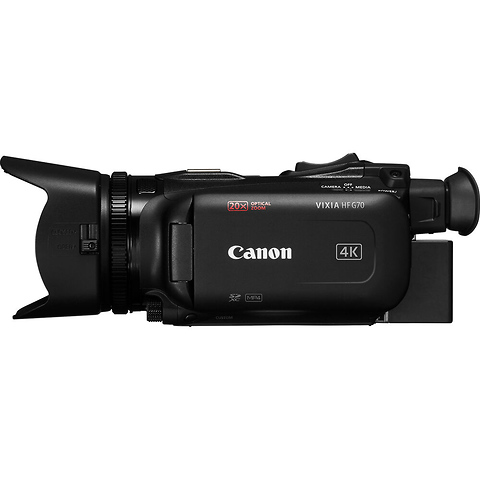 Vixia HF G70 UHD 4K Camcorder (Black) with BP-820 Battery Pack Image 1