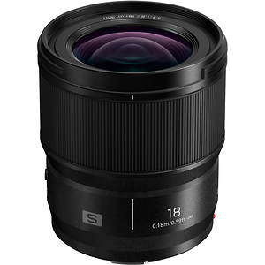 Lumix S 18mm f/1.8 Ultra-Wide Angle Lens