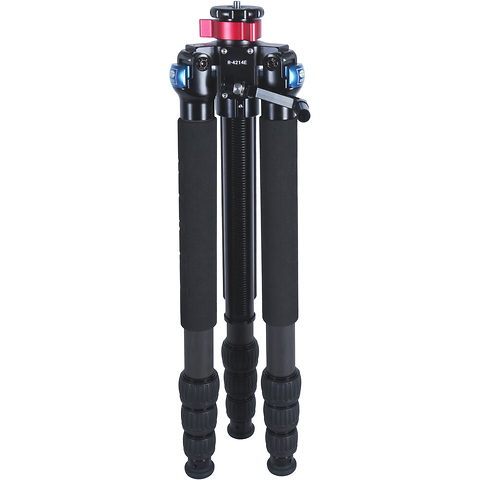 R-4214E Geared Center Column Carbon Fiber Tripod Image 4