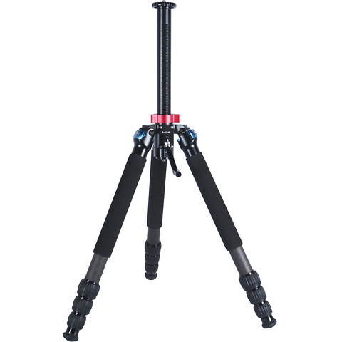 R-4214E Geared Center Column Carbon Fiber Tripod Image 1