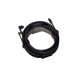 31.1 ft. Right Angle Micro-B to USB-C Tether Cable (Black)