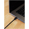 31.1 ft. Right Angle Micro-B to USB-C Tether Cable (Black) Thumbnail 4