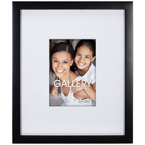 5 x 7 in. Modern Picture Frame (Black) Image 0