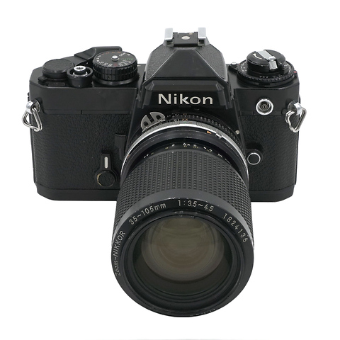 Nikon FE2 + NIKKOR 35-105mm F3.3-4.5 ニコン フィルムカメラ MF一眼