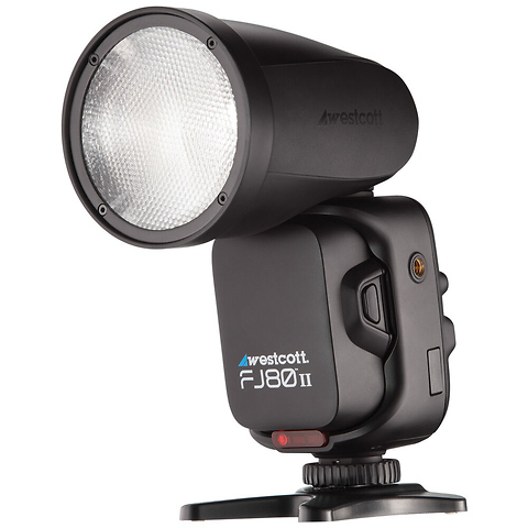FJ80 II S Touchscreen 80Ws Speedlight with Sony Camera Mount Image 2