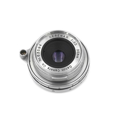 Serenar 35mm f/3.5 Screw-in M39 for Leica Mount with Finder, Chrome - Pre-Owned Image 2