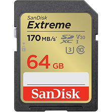 64GB Extreme UHS-I SDXC Memory Card Image 0