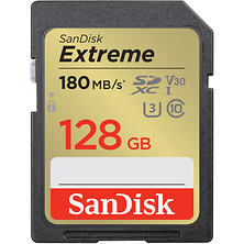 128GB Extreme UHS-I SDXC Memory Card Image 0