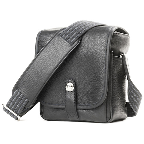 George Leather Camera Bag (Black) Image 1