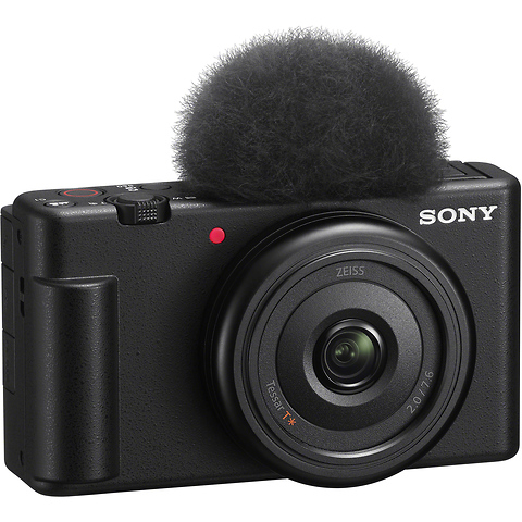 ZV-1F Vlogging Camera (Black) with Sony Vlogger's Accessory KIT (ACC-VC1) Image 1