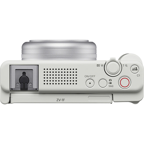 ZV-1F Vlogging Camera (White) Image 3