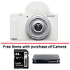 ZV-1F Vlogging Camera (White) with Sony Vlogger's Accessory KIT (ACC-VC1) Thumbnail 10