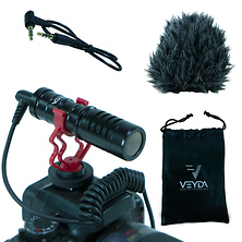 Veyda VD-SG1 Compact Cardioid Shotgun Microphone for Smartphones and Cameras Image 0