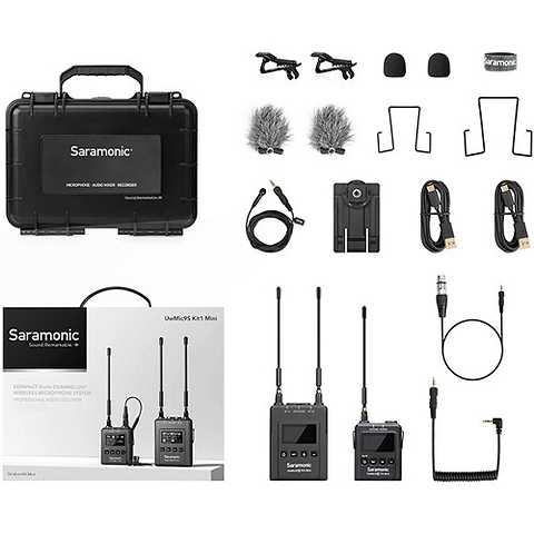 Saramonic UWMIC9S KIT1 Camera-Mount Wireless Omni Lavalier