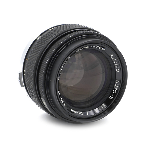 OM-System 50mm f/1.4 Manual Focus Lens G-Zuiko Auto-S - Pre-Owned Image 1