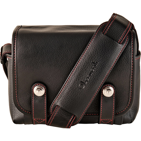 Louis Camera Bag for Leica M11 (Black/Red Stitching) Image 0