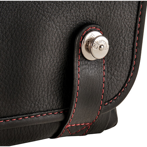 Louis Camera Bag for Leica M11 (Black/Red Stitching) Image 5
