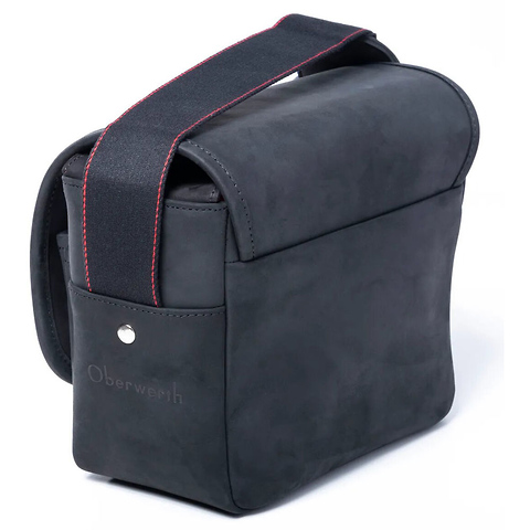 The Q Bag for Leica Q1 or Q2 Camera (Black with Red Interior) Image 2