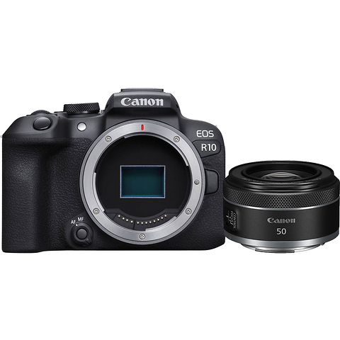 EOS R10 Mirrorless Digital Camera with 50mm Lens Image 0